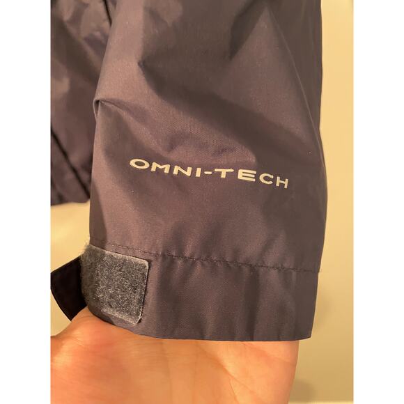 Columbia Navy Blue Windbreaker Jacket - Size Small - Picture 6 of 15